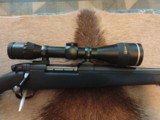 Weatherby Mark V Synthetic in .340 Weatherby Mag with scope, strap and ammo sleeve - 4 of 13