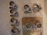 Leupold QRW Silver 1” rings Low and medium 2 sets each - 1 of 2