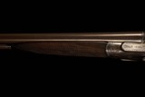 JD Dougall Damascus Sidelever Hammer SxS, 12ga/30