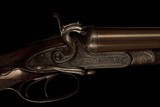 JD Dougall Damascus Sidelever Hammer SxS, 12ga/30