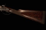 JD Dougall Damascus Sidelever Hammer SxS, 12ga/30