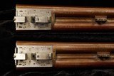 Stephen Grant Side Lever Hammergun 12 Bore Pair with 30