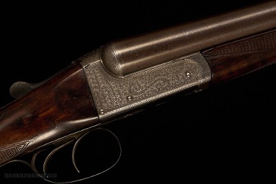 E.M. Reilly 12 Bore Hammerless Ejector with 30" Damascus Barrels