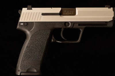 Cased Heckler & Koch USP .45 Auto