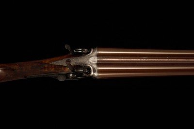 Stephen Grant Side Lever Hammergun 12 Bore with 30