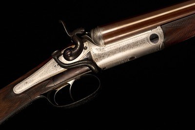 Stephen Grant Side Lever Hammergun 12 Bore with 30