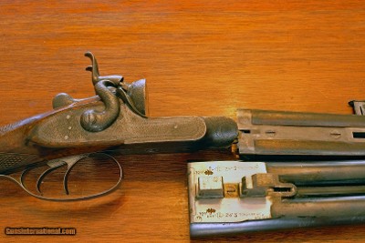Joseph Lang 12 bore Double Hammergun- Image 11 of 15