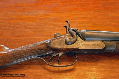 Joseph Lang 12 bore Double Hammergun 