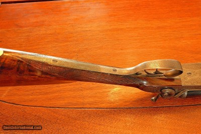 Joseph Lang 12 bore Double Hammergun- Image 6 of 15