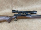 WINCHESTER 70 Pre 64 .308 FEATHERWEIGHT with Vintage scope and mounts - 3 of 12