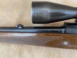 WINCHESTER 70 Pre 64 .308 FEATHERWEIGHT with Vintage scope and mounts - 7 of 12