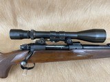 WINCHESTER 70 Pre 64 .308 FEATHERWEIGHT with Vintage scope and mounts - 5 of 12