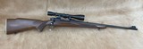 WINCHESTER 70 Pre 64 .308 FEATHERWEIGHT with Vintage scope and mounts