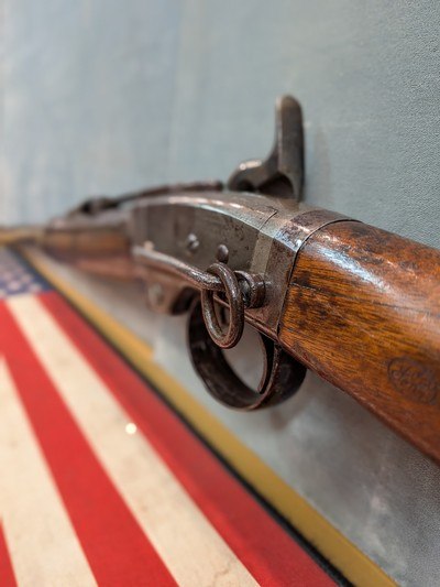 Civil War Smith Cavalry Carbine – LFR Barrel Stamp -JH Cartouche – American Machine Works Springfield Mass – Matching Numbers - Image 14 of 14