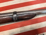 Antique Sharps Rifle, Patchbox Stock, Cartridge Box and Period Cartridges - Image 6 of 15