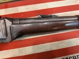 Antique Sharps Rifle, Patchbox Stock, Cartridge Box and Period Cartridges - Image 5 of 15