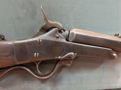 Rare First Model Maynard percussion carbine - Image 4 of 15
