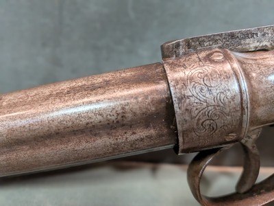 Antique Allen & Thurber Allen’s Patent 6-Shot Percussion Pepperbox Pistol - Image 3 of 11