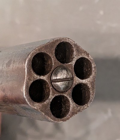 Antique Allen & Thurber Allen’s Patent 6-Shot Percussion Pepperbox Pistol - Image 8 of 11