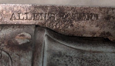 Antique Allen & Thurber Allen’s Patent 6-Shot Percussion Pepperbox Pistol - Image 10 of 11