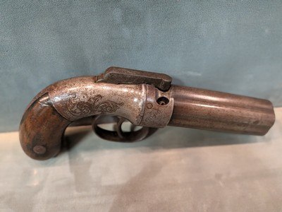 Antique Allen & Thurber Allen’s Patent 6-Shot Percussion Pepperbox Pistol - Image 5 of 11