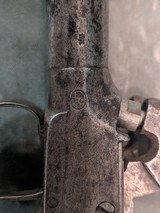 Antique Belgian ELG Double Barrel Percussion Pocket Pistol Side-by-Side - Image 3 of 8