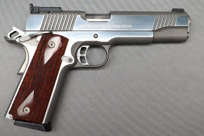 Kimber ~ Classic Stainless Gold Match ~ .45 ACP