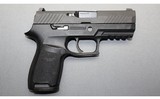 SIG Sauer
P320
9mm Luger