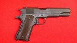 Ithaca M1911 A1 45ACP Very Nice Stamped U.S. Property / U.S. Army Correct and Complete - 2 of 13