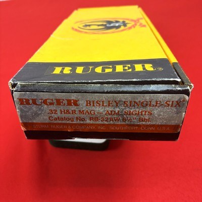 Ruger New Single Six Bisley .32 H&R Magnum Excellent Condition w/ Original Box 1987 - Image 15 of 15