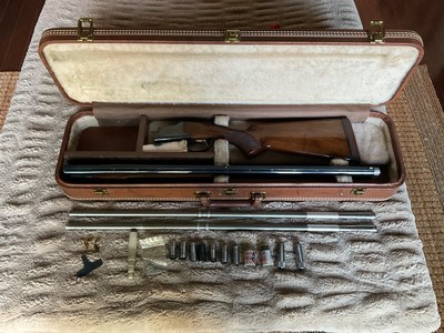 Browning Citori 20 Ga w/.410 tubes. Hard case and chokes - Image 10 of 14