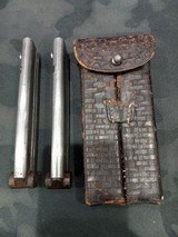 2 luger Magazines With pouch - 6 of 7