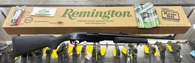 Remington Model 7600 Carbine — .35 WHELEN — Synthetic Stock — New In Box / Unfired (Rem Oil box, manual, lock)