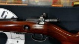 Winchester Model 57 — .22 Long Rifle — Original Lyman/peep aperture sight — Solid vintage condition - 9 of 10