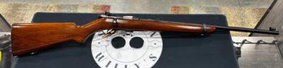 Winchester Model 57 — .22 Long Rifle — Original Lyman/peep aperture sight — Solid vintage condition