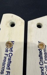 Colt 1911 Genuine Ivory Grips – Factory Medallions – Hand Crafted for Colt Firearms - 2 of 2