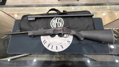 Rossi Matched Pair – .22 LR / 20 Gauge Combo – Interchangeable Barrels – Case Included