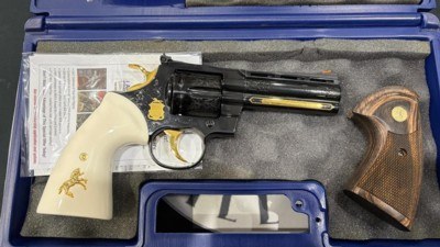 Colt Python Armsmear Engraved – .357 Magnum – 4.25