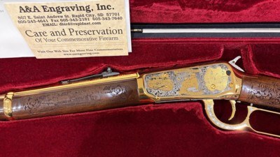 Burnett County, Wisconsin Commemorative 4-Gun Set – A&A Engraving (Rapid City, SD) – Complete w/ Letters/Certificates – $16,000 - Image 20 of 25
