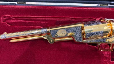 Burnett County, Wisconsin Commemorative 4-Gun Set – A&A Engraving (Rapid City, SD) – Complete w/ Letters/Certificates – $16,000 - Image 5 of 25