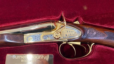 Burnett County, Wisconsin Commemorative 4-Gun Set – A&A Engraving (Rapid City, SD) – Complete w/ Letters/Certificates – $16,000 - Image 8 of 25