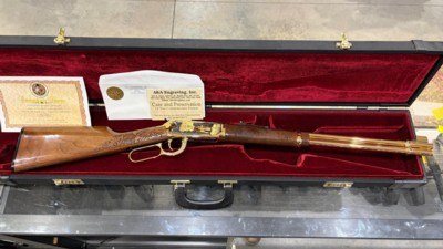 Burnett County, Wisconsin Commemorative 4-Gun Set – A&A Engraving (Rapid City, SD) – Complete w/ Letters/Certificates – $16,000 - Image 22 of 25