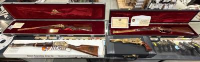 Burnett County, Wisconsin Commemorative 4-Gun Set – A&A Engraving (Rapid City, SD) – Complete w/ Letters/Certificates – $16,000