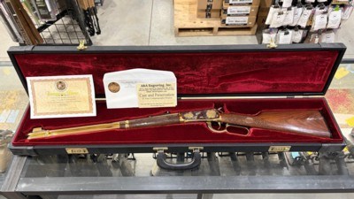 Burnett County, Wisconsin Commemorative 4-Gun Set – A&A Engraving (Rapid City, SD) – Complete w/ Letters/Certificates – $16,000 - Image 4 of 25