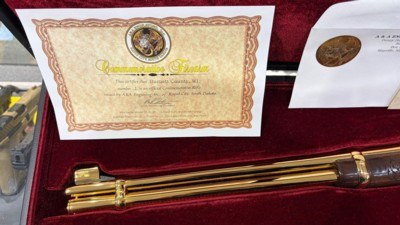 Burnett County, Wisconsin Commemorative 4-Gun Set – A&A Engraving (Rapid City, SD) – Complete w/ Letters/Certificates – $16,000 - Image 19 of 25