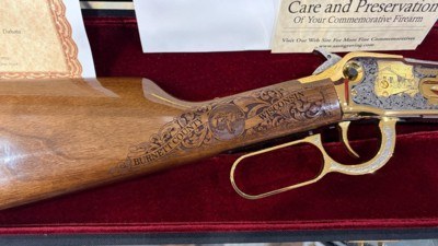 Burnett County, Wisconsin Commemorative 4-Gun Set – A&A Engraving (Rapid City, SD) – Complete w/ Letters/Certificates – $16,000 - Image 23 of 25