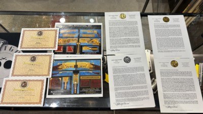 Burnett County, Wisconsin Commemorative 4-Gun Set – A&A Engraving (Rapid City, SD) – Complete w/ Letters/Certificates – $16,000 - Image 25 of 25