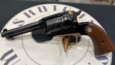 Ruger Bearcat .22 LR Single Action Revolver – Engraved Cylinder – 4