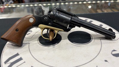 Ruger Bearcat .22 LR Single Action Revolver – Engraved Cylinder – 4