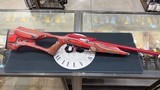 Tactical Solutions X-Ring .22LR Rifle – Custom Red Laminate Thumbhole Stock – Lightweight Threaded Barrel - Image 1 of 8